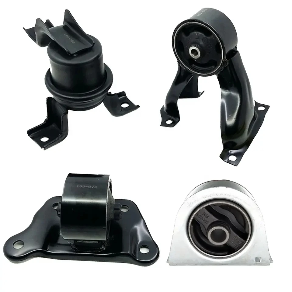1 juego/4 Uds. Montaje de Motor de piezas de automóvil montaje de Motor de goma para Mitsubishi Lancer MR 333578