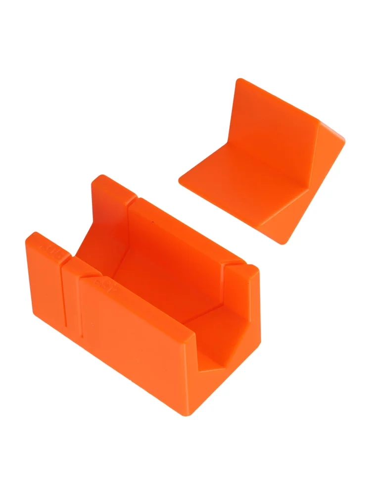 Woodworking for mini Mitre Box Cabinet with Clamping and Angle Guides for Accurate 45 and 90 Degree Crosscuts and Bevel Cuts