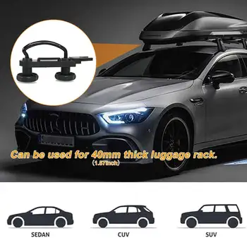 4x univerzální svorky pro střešní box, držák střešního nosiče pro dodávku 10 nejlepší prodej univerzální svorka na střešní nosič - №5