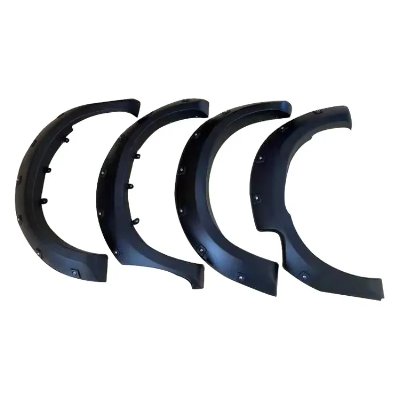 

Modification ABS Plastic Wheel Eyebrow Nuts Style Fender Flares for Hilux Vigo 2005-2014