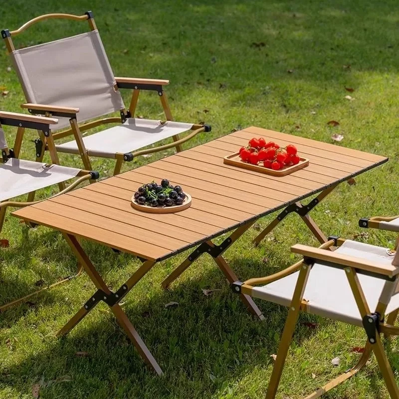 Mesa de Jantar Dobrável para Jardim e Praia, Mesa de Piquenique, Mesa de Barbecue, Tavolo Esterno, Móveis Modernos para Exterior