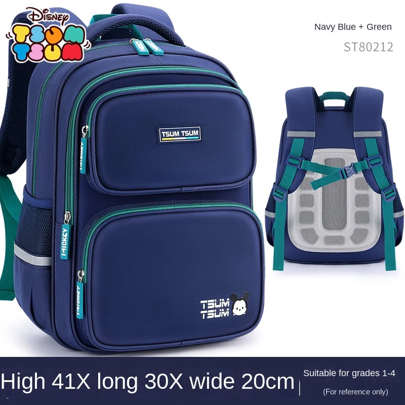 2025 Disney Boy School Bag Grade 1-6 Primary Student Shoulder Orthopedic Backpack Large Capacity Water Proof Kids Gifts Mochilas