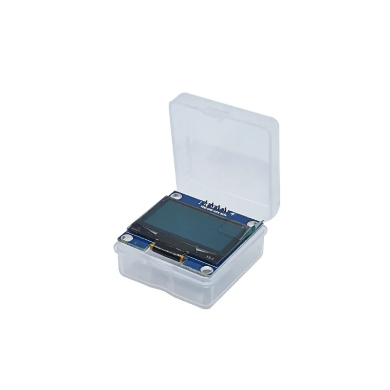 OLED Display Module for Arduino, IIC Serial, White, Blue, LCD Screen Board, VDD, GND, SCK, SDA, 128X64, I2C, SH1106, 1.3 inch