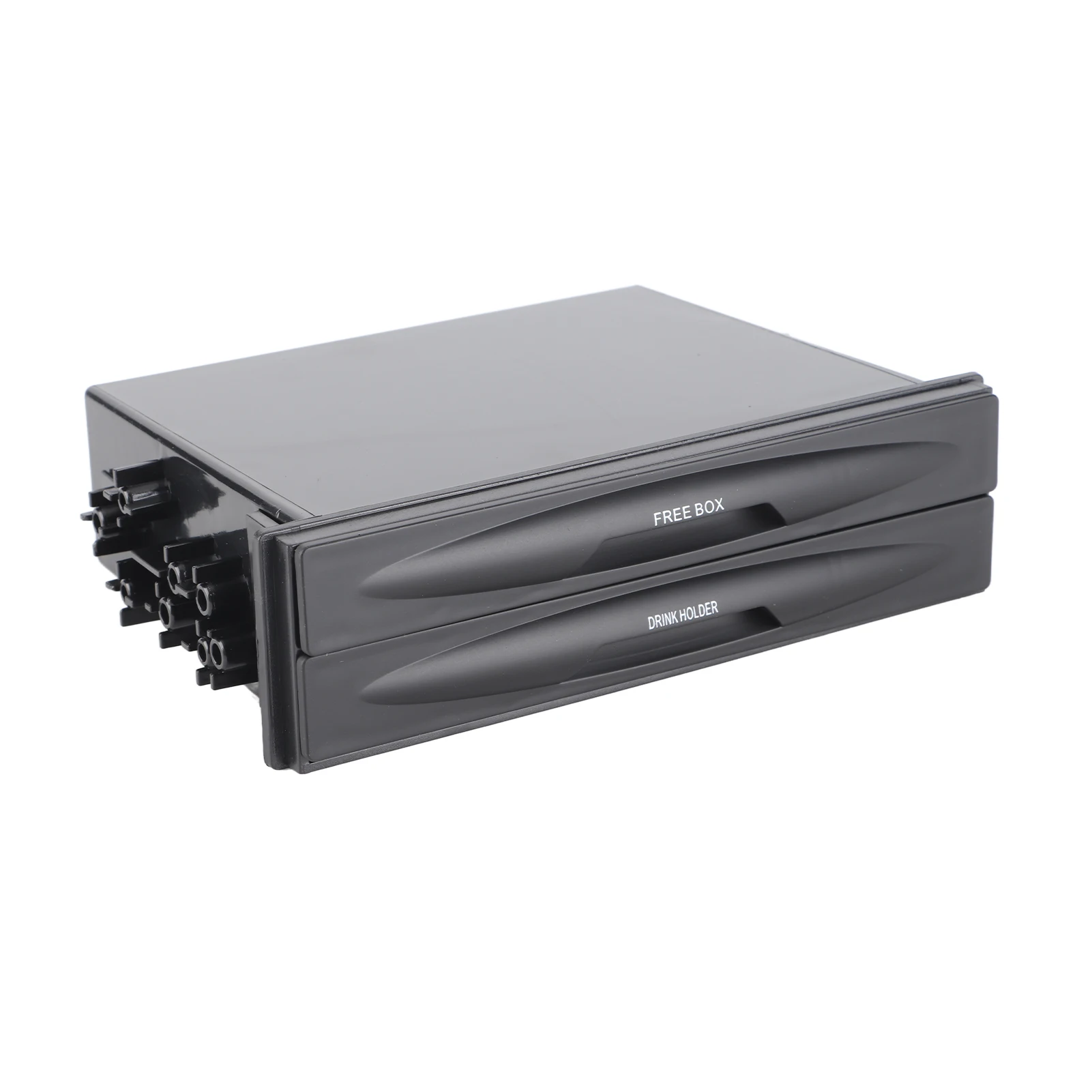 

Auto Storage Box Auto Storage Holder Car Box New Car Auto Double Layer Radio Drink Cup Holder Storage Box Cup Holder Box