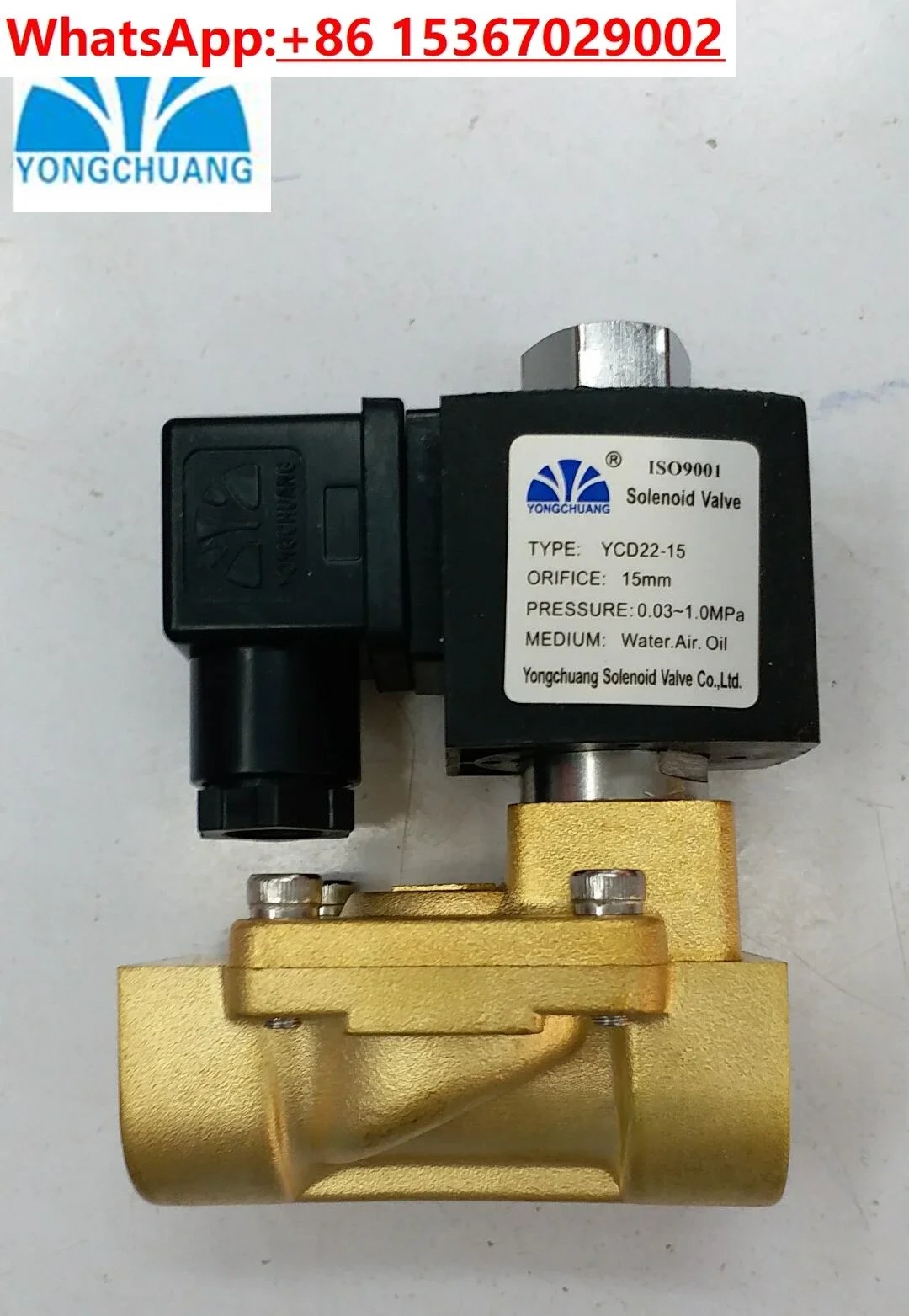 

YCWS3 POM plastic quick plug solenoid valve 1/4 water dispenser RO machine quick plug solenoid valve