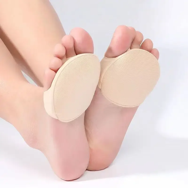 Girls' Non Slip Sweat Absorbing Five-finger Socks Women's Front Insole Socks Children's Student Princess Shoes Half Finger Socks