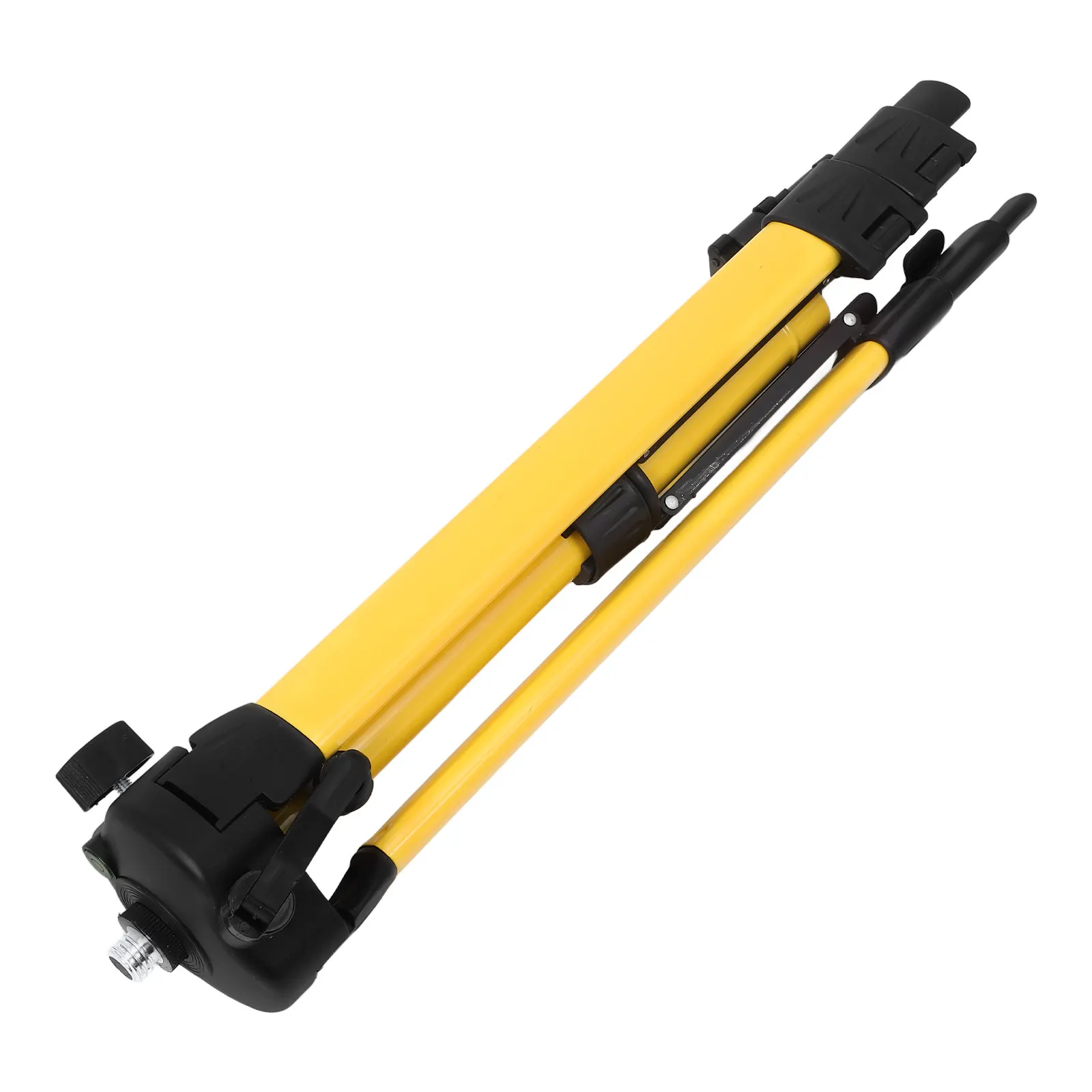 1Pcs Level Tripod Yellow Steel Nylon Support Rods Adjustable Height 50Kg Load Spirit Level Holder Gauge Stand Gradienter