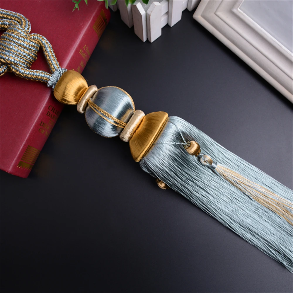 

Curtain Tiebacks 2 Pieces Curtain Tie Back Tassel Tiebacks Living Room Ornamental Outdoor Tie Backs Hanging Straps Home Decor