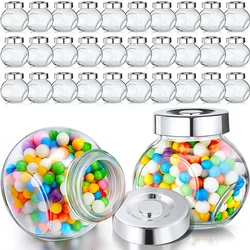 1.7 oz Small Glass Jars with Lids Mini Candy Jars Tiny Mason Jar Candy Containers for Party Favors Wedding Gifts Spice Honey