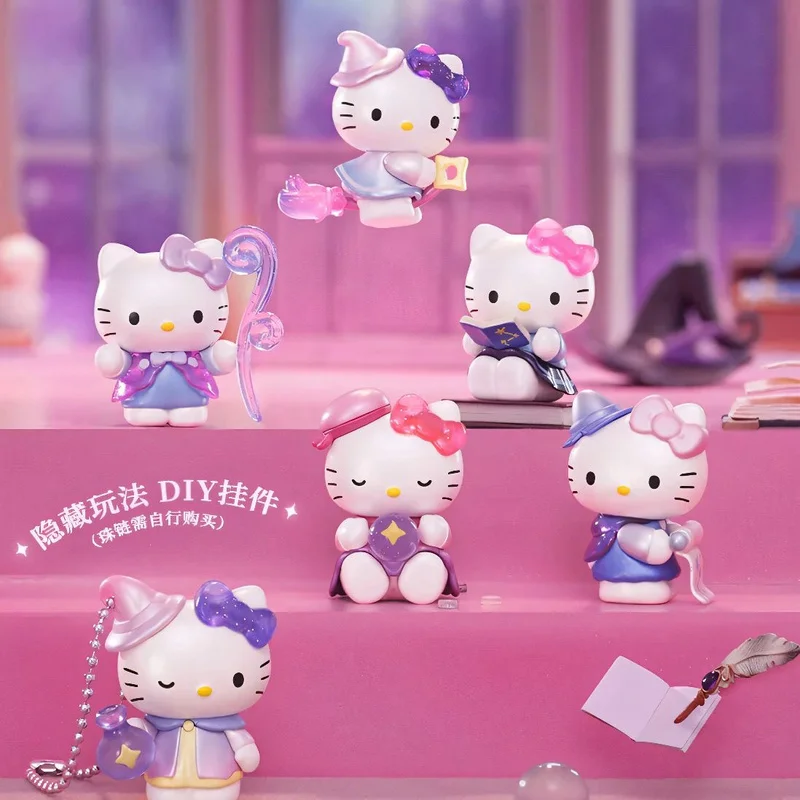 

Genuine Minison Sanrio Astrology Study Cute Bean Blind Bag Blind Box Mini Cute Cat Particle Decoration Girl Gift