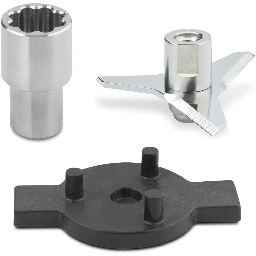 Stainless Steel Immersion Blender Shaft, 16-Inch,Black/Silver