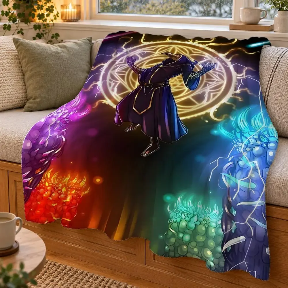 Terraria Throw Double Sided Flannel Throw Blanket Soft Warm Washable Home Decor