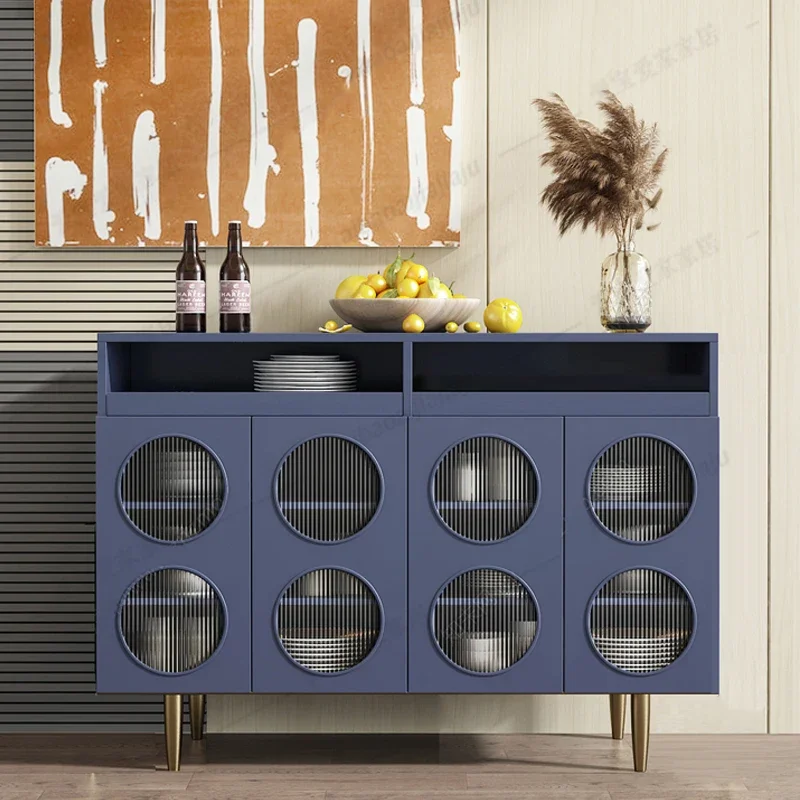 

Internet Celebrity Floor Solid Wood Sideboard Integrated Home Wall Tea Cabinet Living Room Storage Cupboard Cabinet
