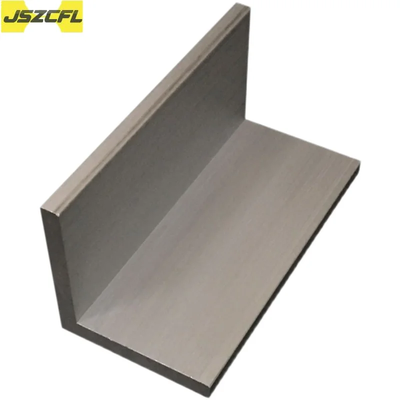 6061 Right Angle Aluminum 80x80mm Thick 10MM L-shaped Aluminum Alloy Aluminum Edging Triangle Profile Length 250MM