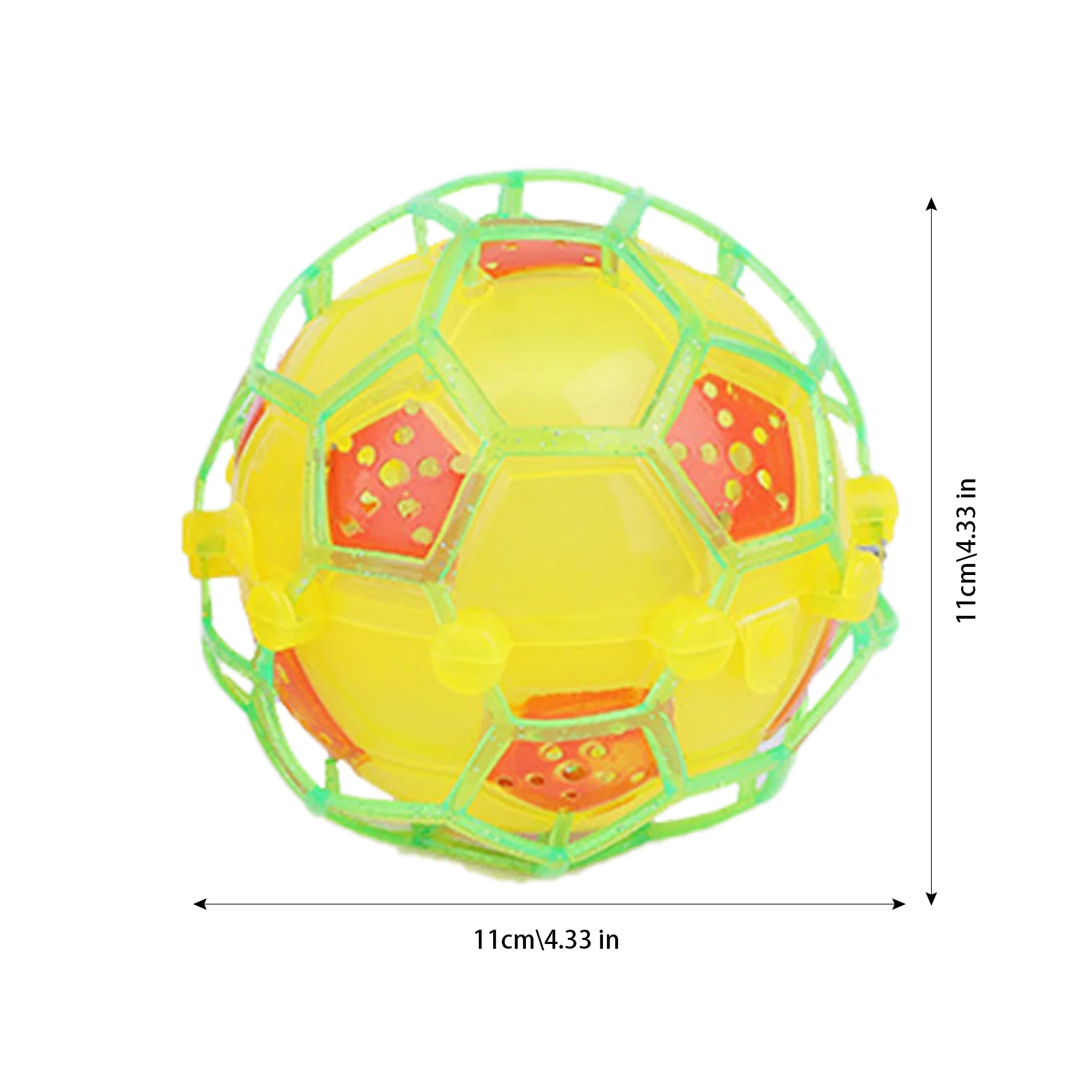 1PC เด็กบ้าไฟ LED ไฟฟ้าเต้นรำเพลงฟุตบอล Bouncy Ball ของเล่นส่องสว่างฟุตบอลของเล่นสำหรับเด็กหญิงเด็กชาย