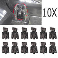 10X For Ford Fiesta MK6 Focus MK3 Mondeo MK3 S-MAX MK1 W712474S439 1430815 Boot Trim Panel Metal Clips Clamps Load Compartment