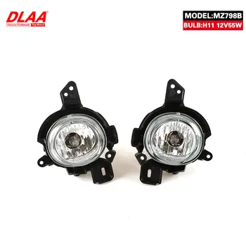 適用於馬自達2 Demio五門掀背車(2015-2016)的保險桿霧燈/行車燈,可更換或升級,帶燈泡、開關、線束和邊框 10 最佳銷售 馬自達Demio霧燈 - №2