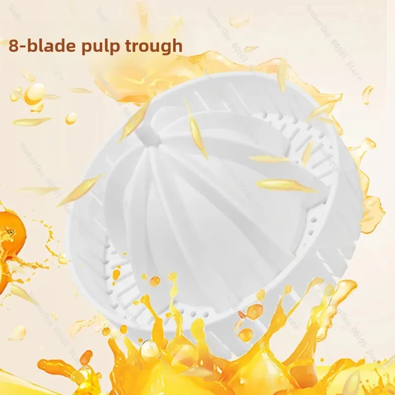 Double head juicer, automatic lifting and juicing separation