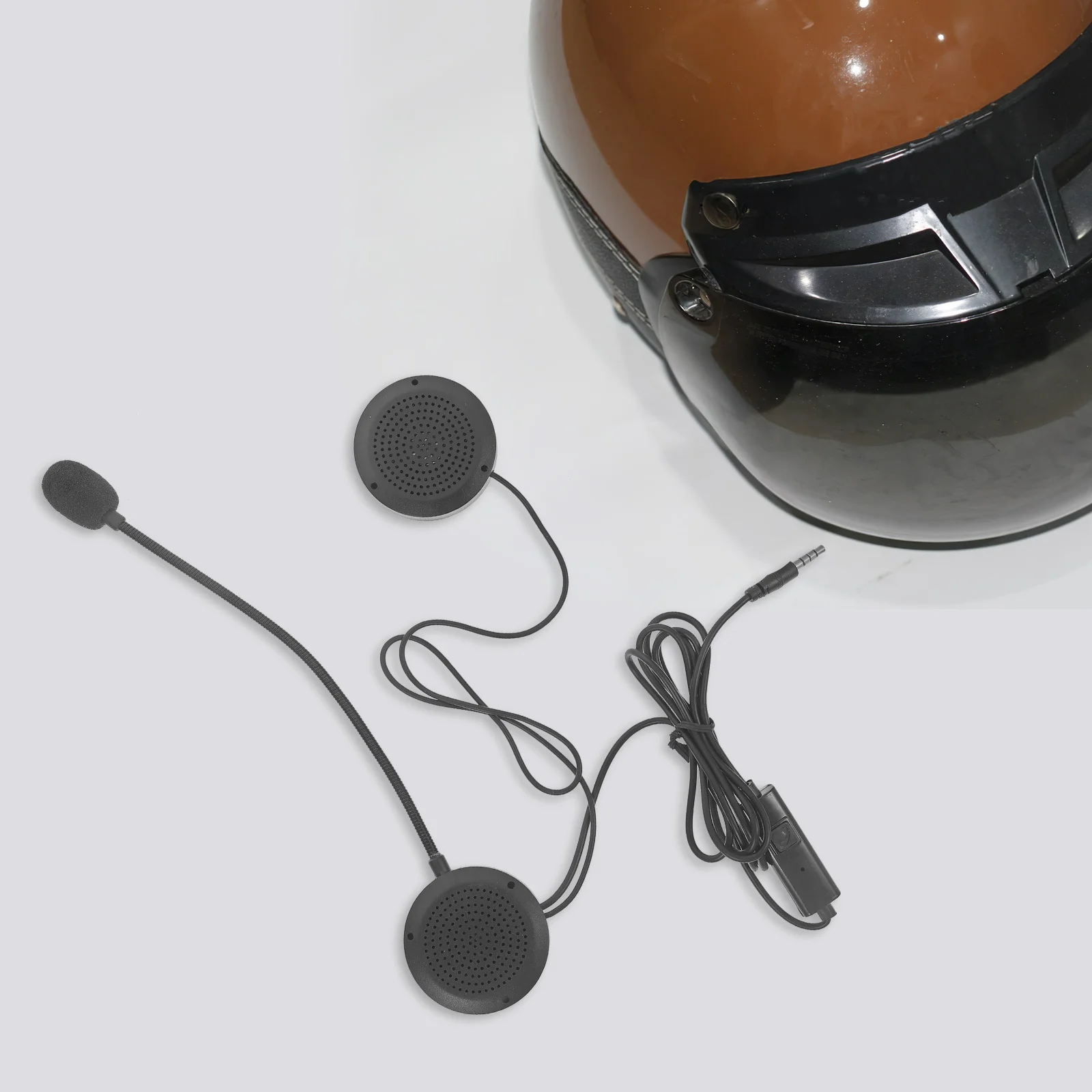 

Motorcycle Headset Lightweight Comfortable Realistic Sound Voice Streaming Microphone Sports