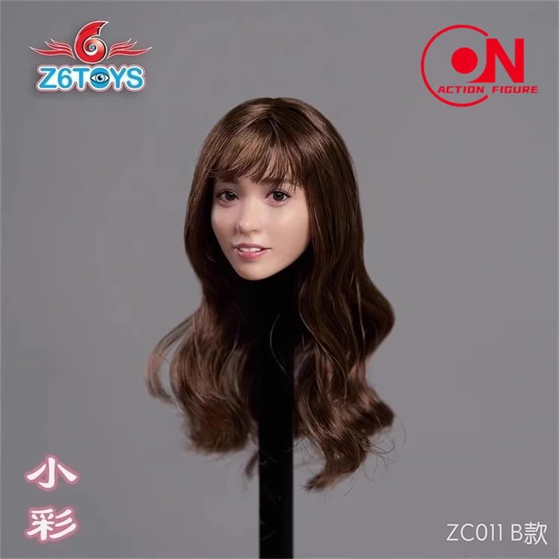 Z6TOYS ZC011 1/6 Saika Kawakita Beweegbare Ogen Head Sculpt Carving Model Fit 12 ''Vrouwelijke Soldaat Action Figure Body poppen