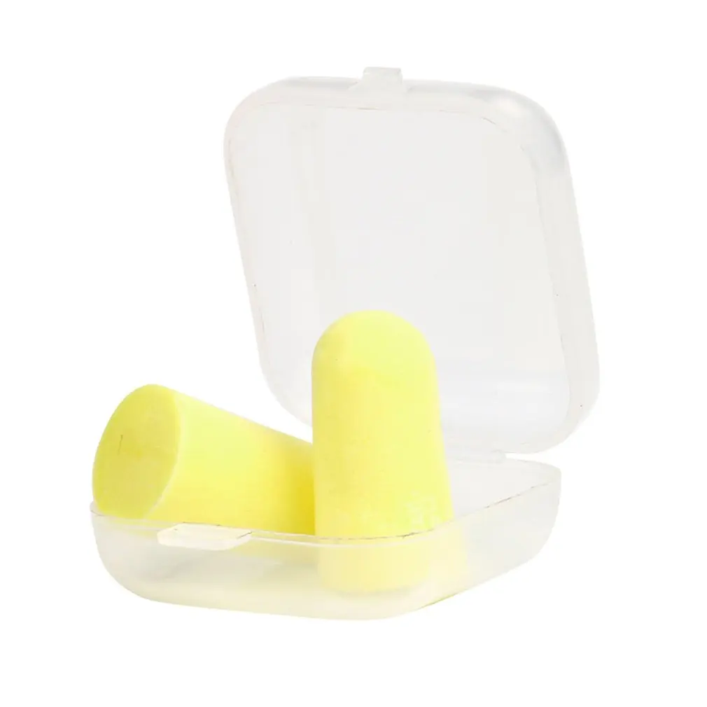 Soft Foam Ear Plugs Sound Insulation Ear Protection Earplugs Anti Noise Snoring Sleeping Plugs for Travel Noise ReductionEarplug