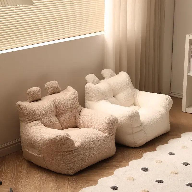 Sofá sin hueso, muebles para niños, sofá en envasado al vacío, asiento para niños, sofá para niños, puf, silla de relleno para niños, sueño único
