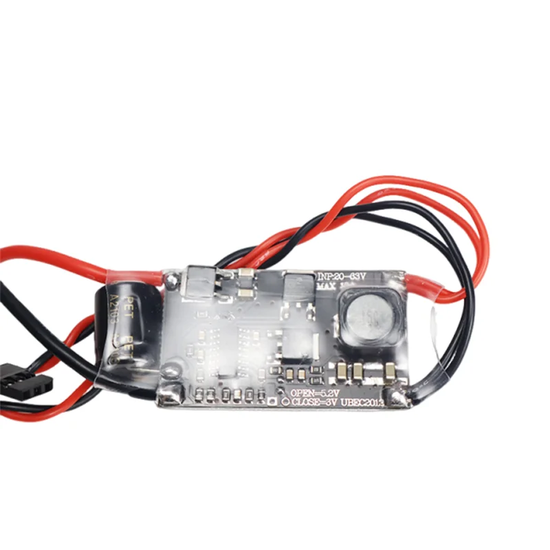 RC FPV UBEC BEC 5V 3A 5A 7A 15A 5V/3A/5A/7A/15A أقل RF الضوضاء BEC التدريع الكامل مكافحة التشويش التبديل أجزاء منظم لتقوم بها بنفسك