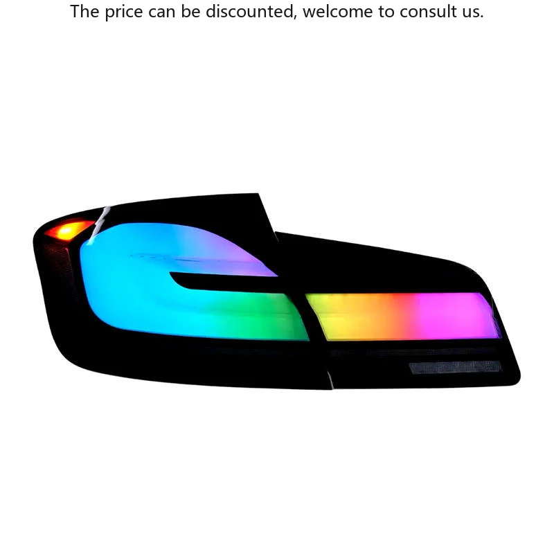 

SJC Upgrade Auto Parts For BMW 5 Series F10 F18 RGB Taillights 2011-2017 High Quality M5 GRB Colorful Rear Light Assembly