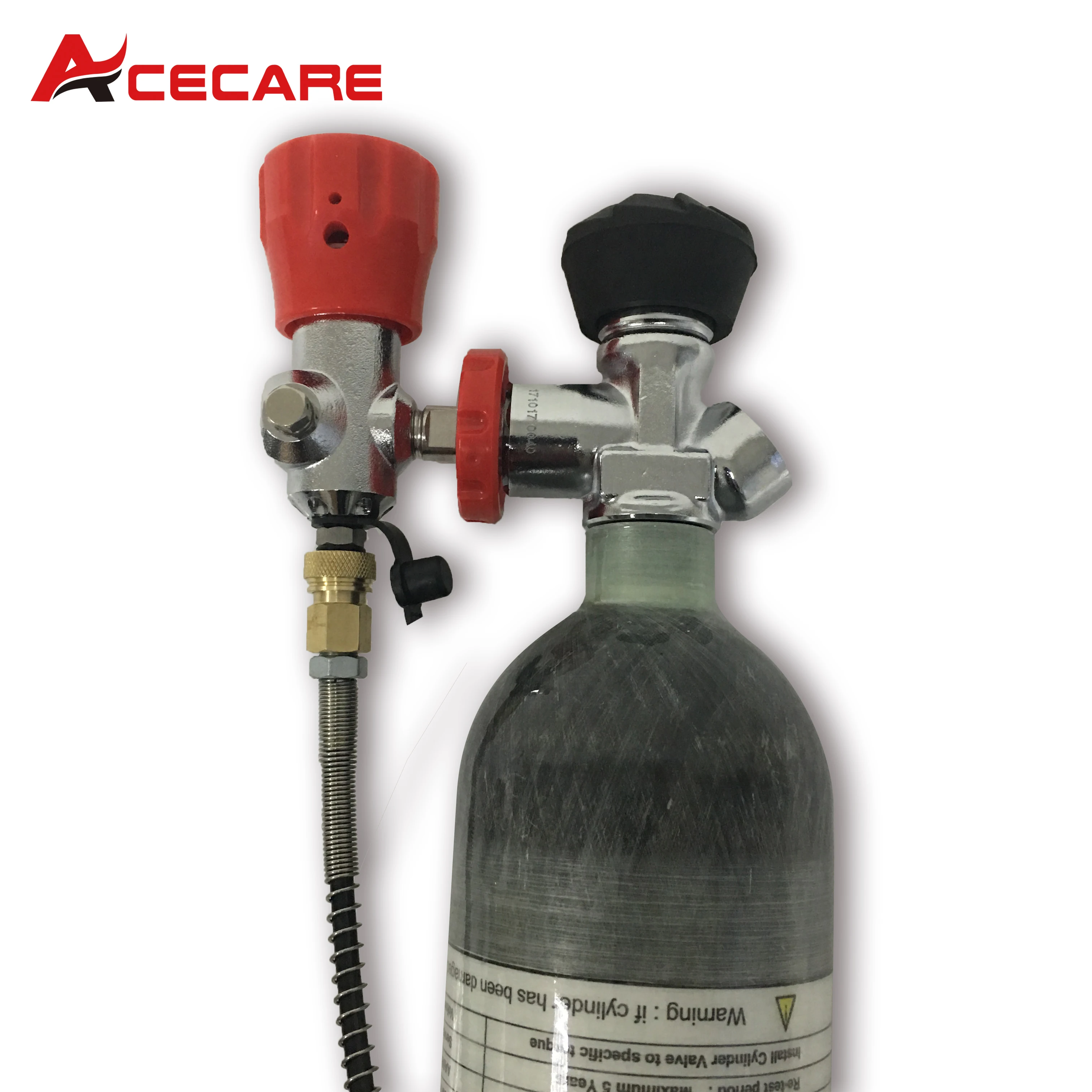 Acecare 4500Psi Воздушный бак CE 2L 300Bar - Фотография_4