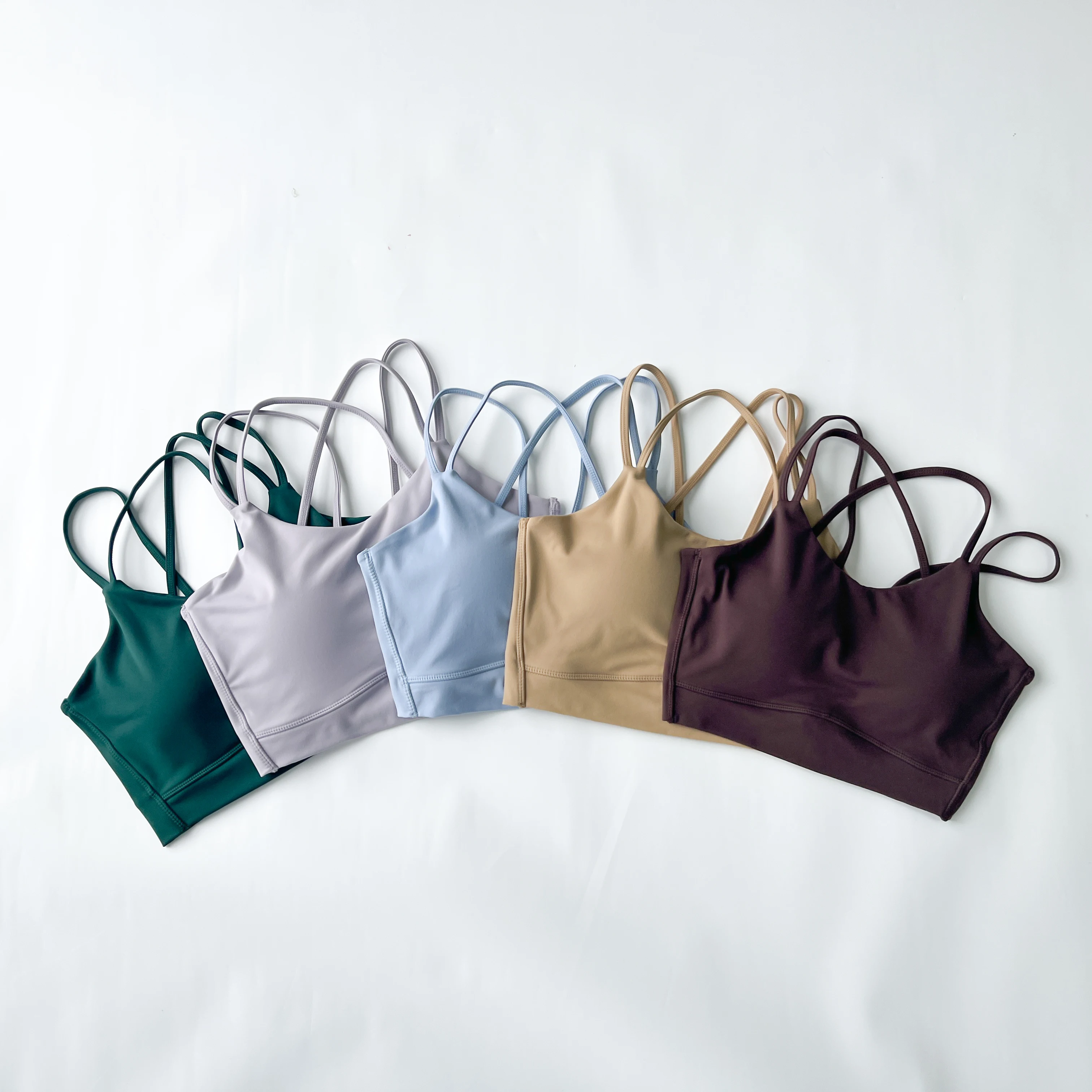 

Daimu Live однотонный спортивный бюстгальтер женский с перекрещенной спиной фитнес-бюстгальтер высокопрочный противоударный спортивный топ для спортзала пуш-ап с накладкой на грудь