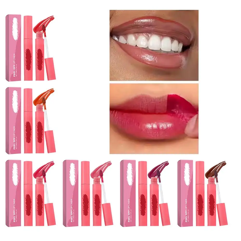 ملمع شفاه مرطب يدوم طويلاً، غير لاصق، ملمع مخملي غير لامع، مقاوم للتلطخ، مكياج مسيل للدموع، لمسة نهائية للشفاه، مرطب الشفاه Glo U4J3