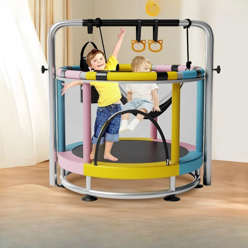 Hedgehog play fitness trampoline household children's indoor jumping bed