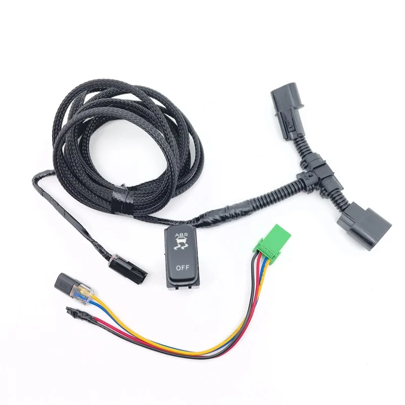Schalter- und Tastenzubehör für Mitsubishi Pajero V73 V97 V93 V87 ABS-Schalter Anti-Rutsch-Schalter 1 Satz ABS-Tasten – Detail 1