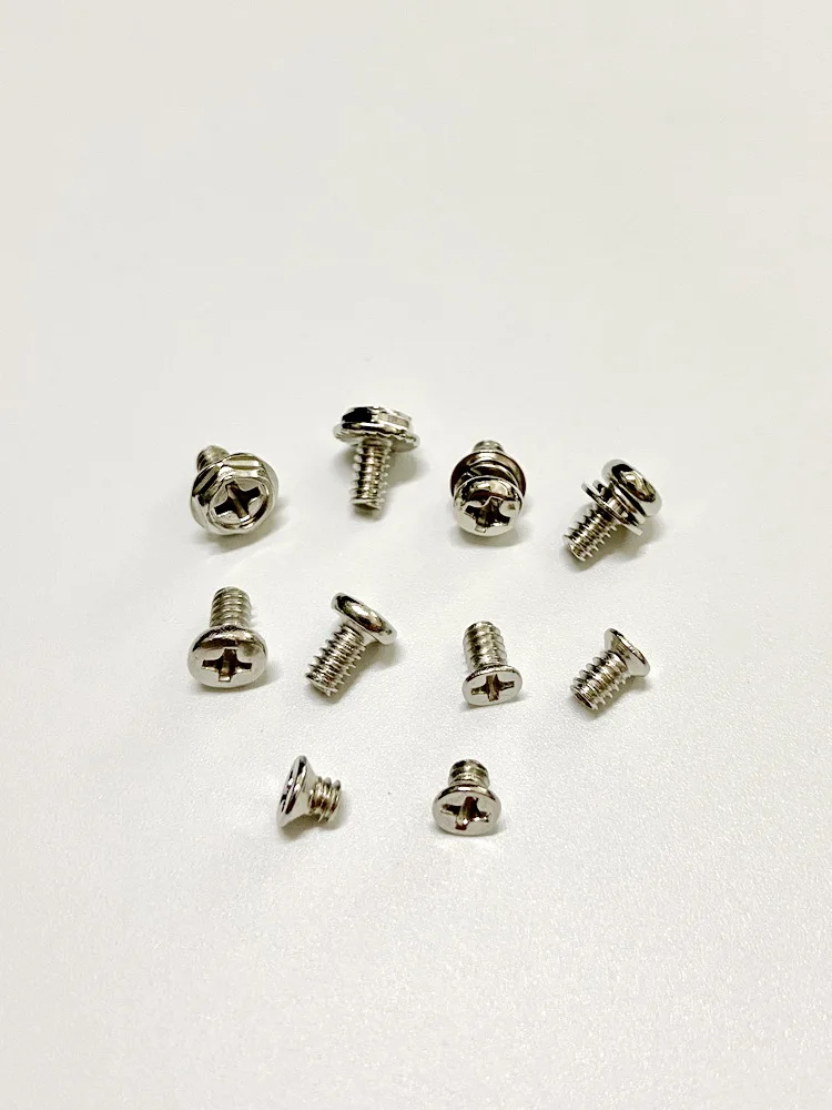 # 6-32 مادة مطلية بالنيكل الحديد غاطسة مستديرة سداسية الصليب رئيس السحابات الميكانيكية الموضوع مزيج مسمار مزلاج