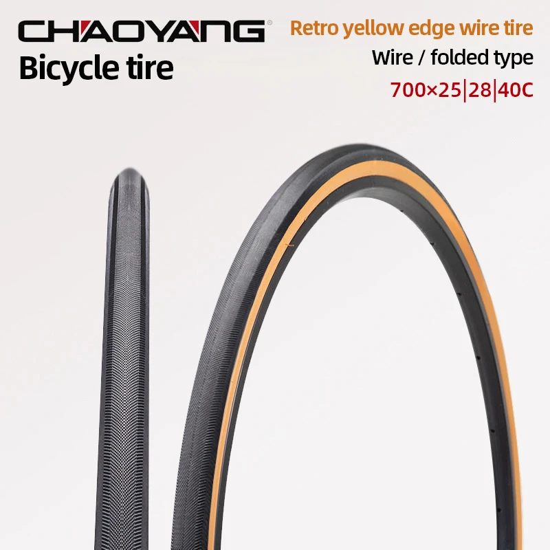 Bicycle Tire Folded 700C Rim 25 28 40 Ultralight Gravel Road Bike Wire Tires Anti-puncture Durable Bike Parts