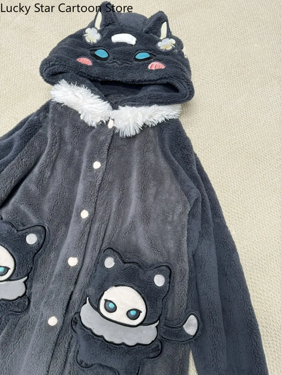 لعبة الهوية الخامس إيما وودز لوكا بالسا إيثاكوا مايك مورتون أنيمي تأثيري حلي الشتاء مقنعين ثوب النوم مجموعة هالوين المشجعين هدية