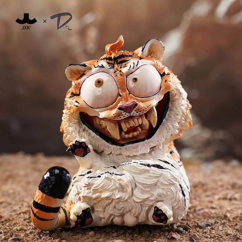 

Spot JXK & Double two zodiac tiger peripheral cute merchandise gifts animals, chassis, collection, model, ornament