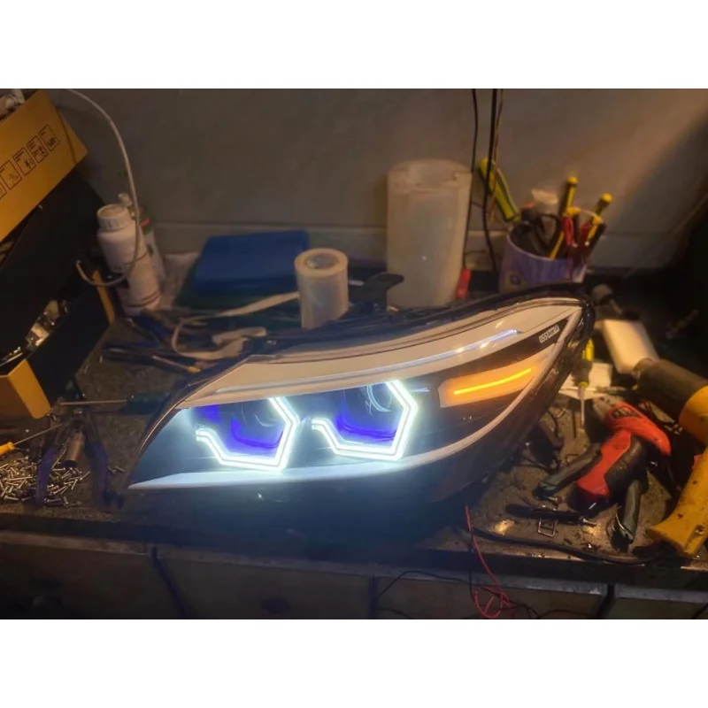 

Car Headlight For BMW Z4 Modified OSS Head Lamp LED DRL Turn Signal Auto Accessories