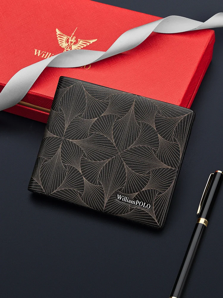 williampolo-men's-wallet-2023-new-leather-short-business-coin-purse-luxury-multi-functional-card-holder-korean-style-horizontal