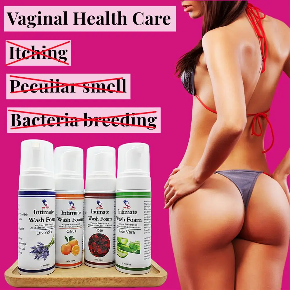 Feminine Intimate Yoni Foam Wash Natural Washing Foam Vaginal Herbs Washer Vagina Cleaning