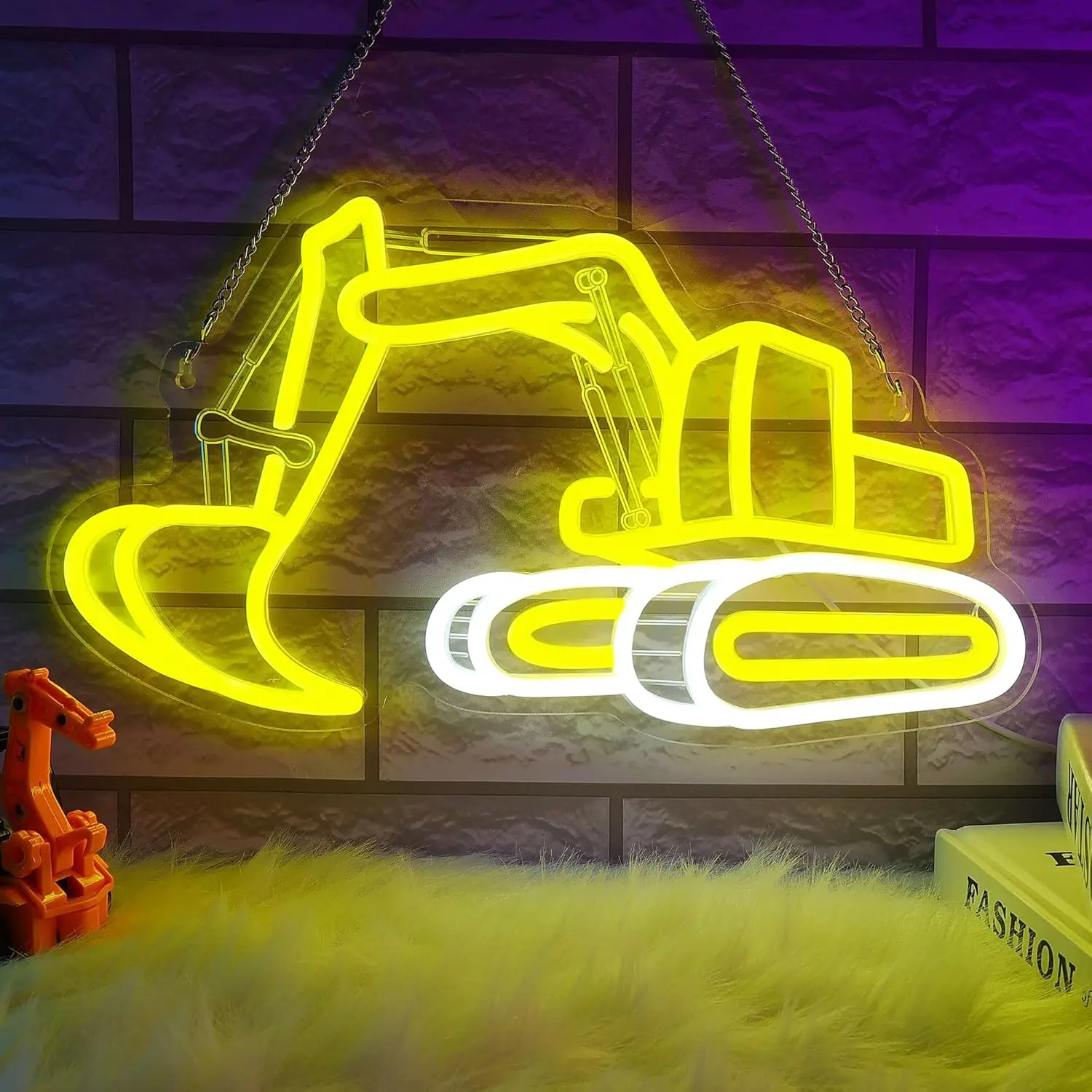 حفارة النيون تسجيل USB عكس الضوء LED ضوء النيون تسجيل جدار الفن الديكور ل غرفة نوم غرفة المعيشة بار حفلة هدية عيد ميلاد