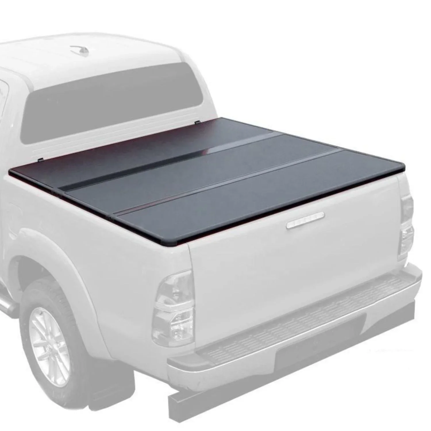 

5.7/5.8ft 6.5/6.7ft Fashionable Design Full Aluminum Alloy Hard Tri-Fold Tonneau Cover For Dodge Ram 1500 03-23 for F150