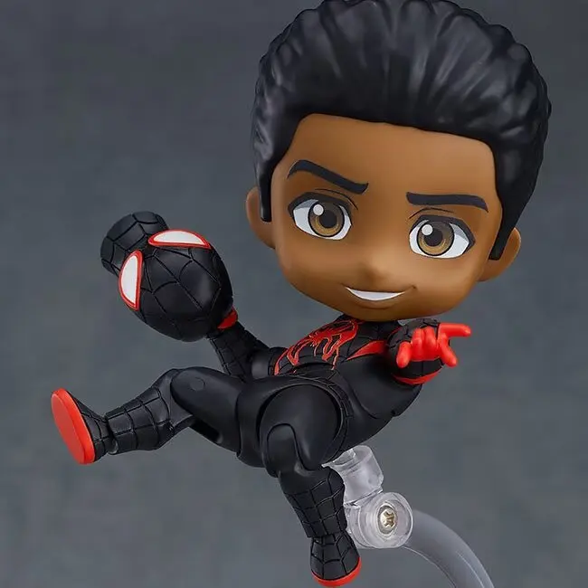 Marvel The Avengers Spider-Man: Into The Spider-Verse Miles 1180-DX PVC Action Figures Collection Model Kids Gift Toys 10cm