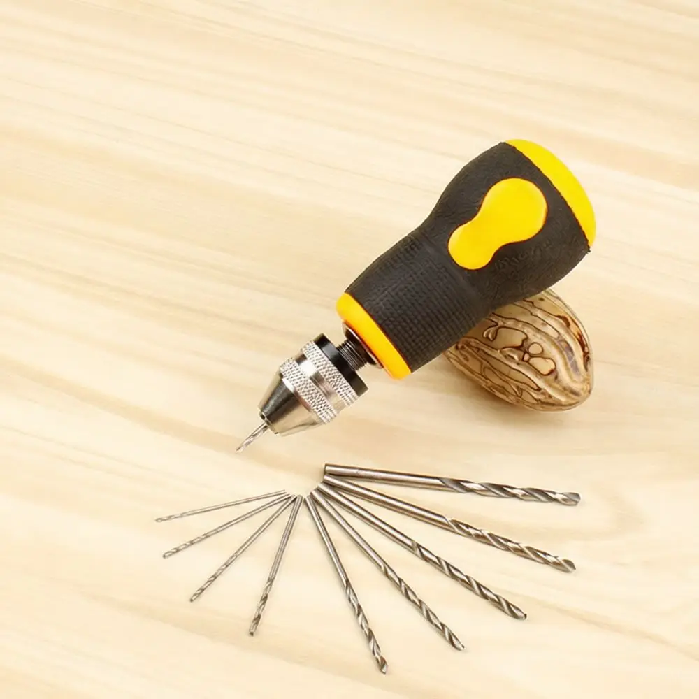 Manual Hand Drill Tool Mini Precision Pin Vise For DIY Jewelry Craft Woodworking Accurate Hole Boring Boring Device