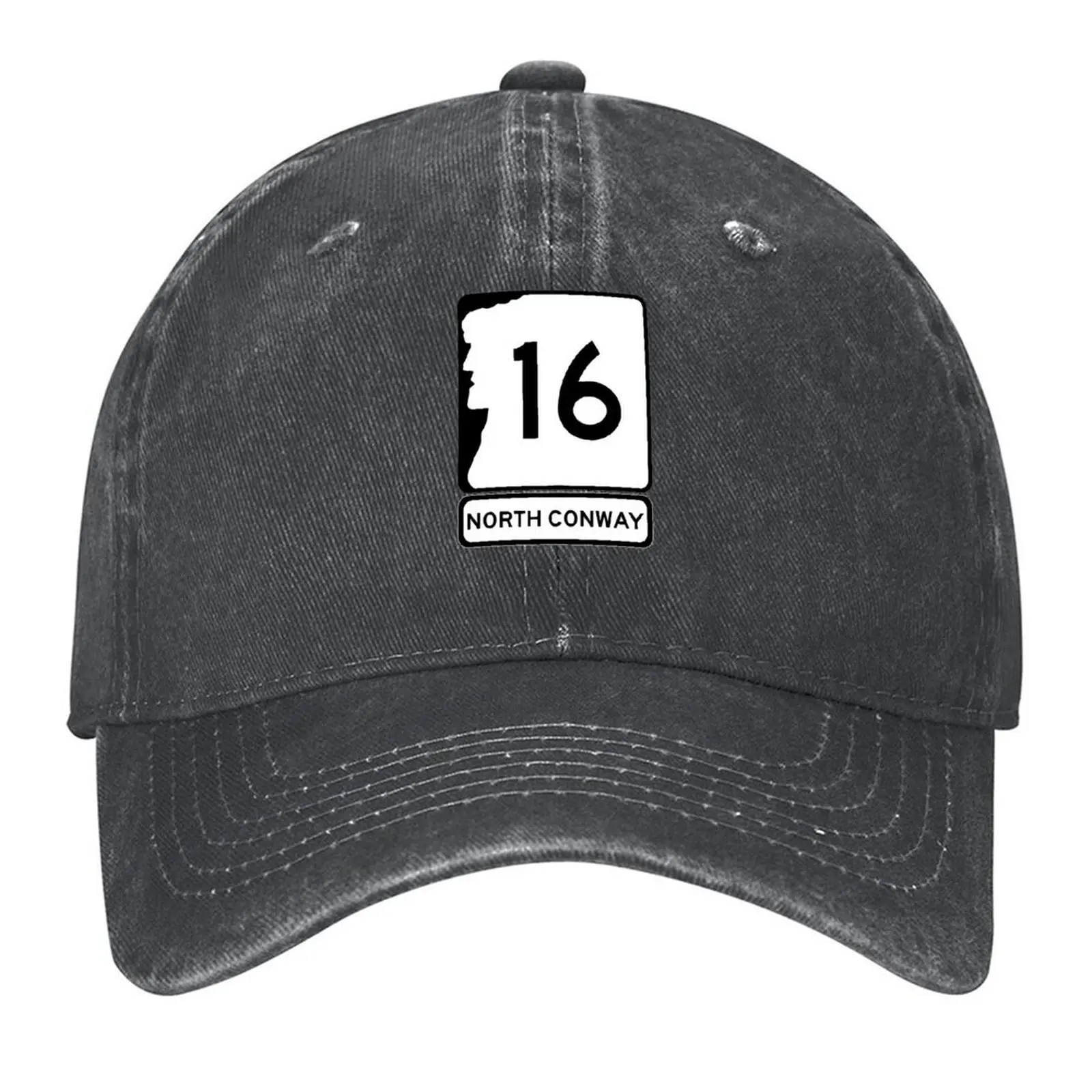 

NH-16 NORTH CONWAY, NEW HAMPSHIRE Baseball Cap Male hat fashionable Rave Luxury Hat Women Men's