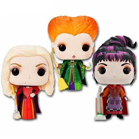 Funko Pop New Hocus WINIFRED SANDERSON #433 Pocus SARAH 434 # Mary Sanderson 435 # Vinyl Figure Toys regali per bambini