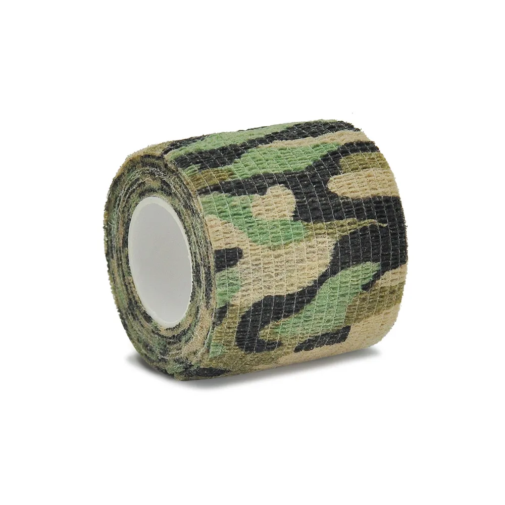 1/6/10 pcs wetlands Elastic Outdoor Hunting Camouflage Stealth Tape Waterproof Wrap Durable Self Adhesive Elastic Bandage