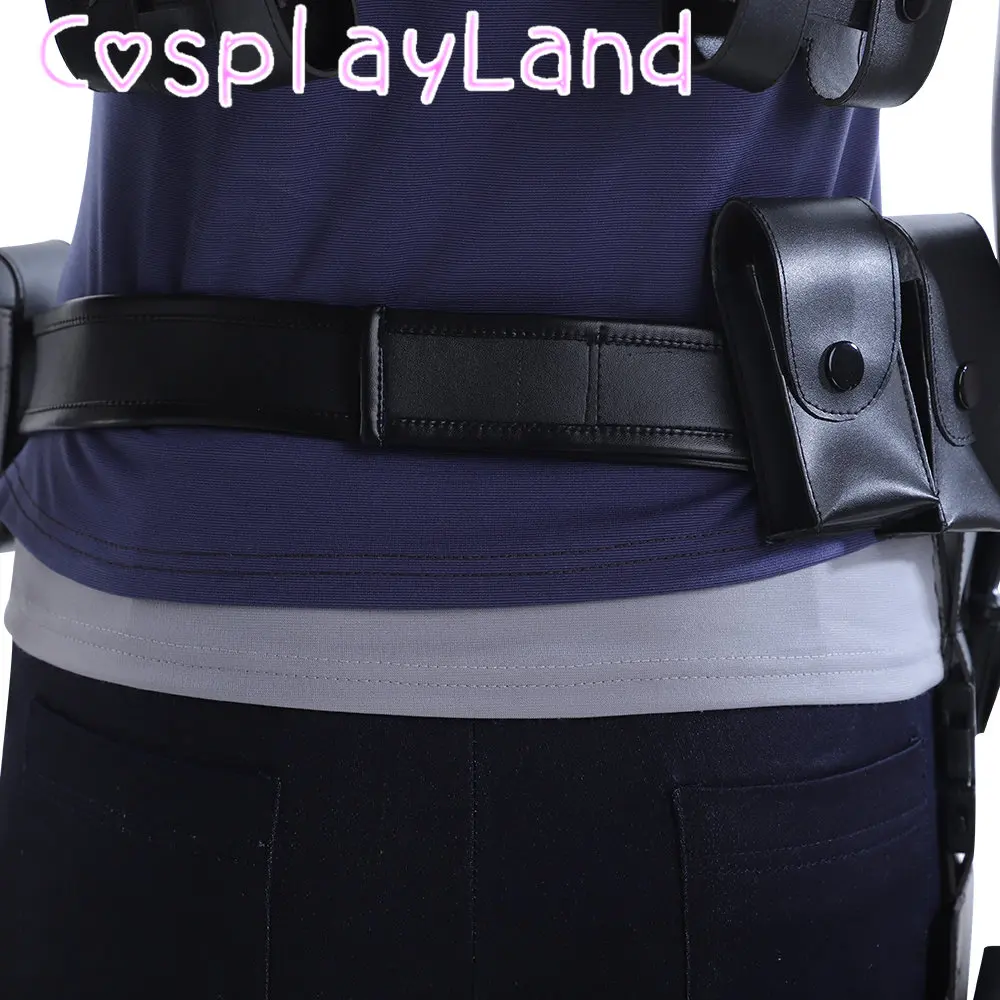 Jogo RE Cosplay Jill Valentine Outfit Halloween Masquerade Heroína Batalha Vestuário Com Acessórios Mulheres Traje Conjunto Completo Terno