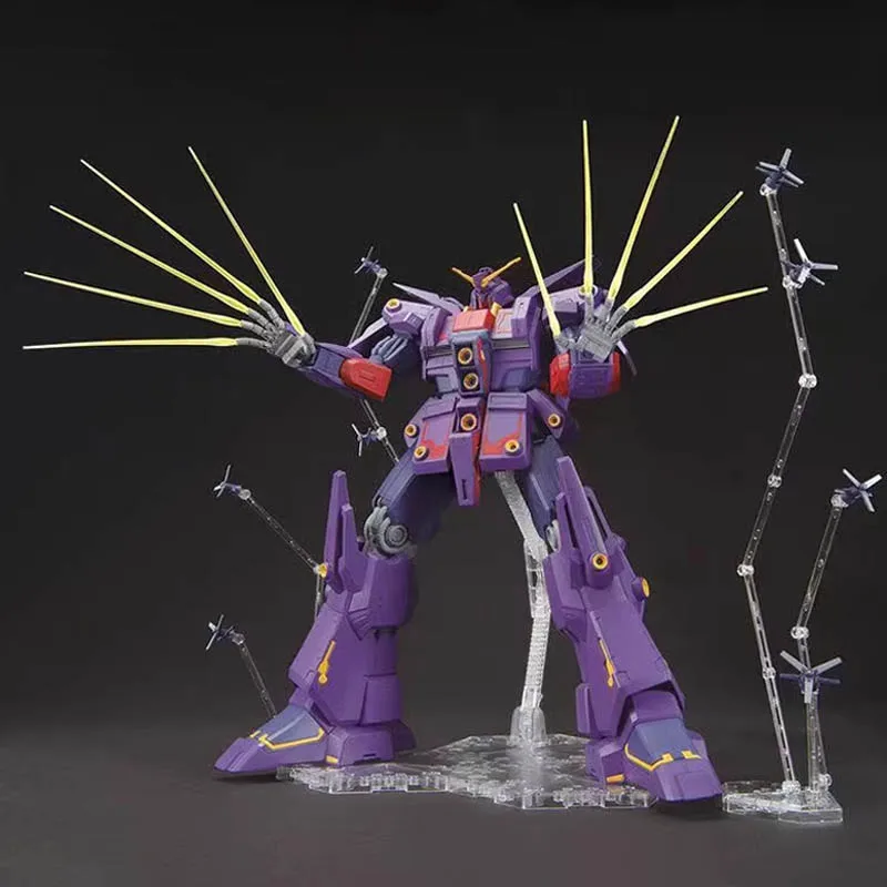 Em estoque bandai original hg MRX-010 psycho gundam mkii titãs armadura transformável anime figura montagem modelo brinquedo presente crianças