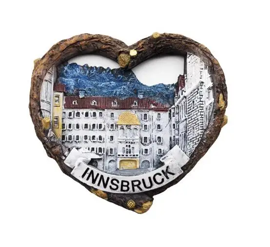 

Innsbruck Austria tourism souvenir refrigerator sticker kitchen decoration magnetic refrigerator stickers fridge magnets